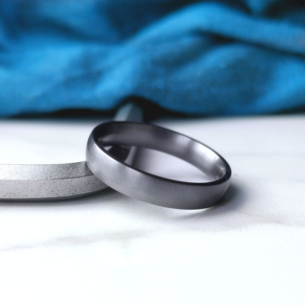 Tantalum matte wedding band ring engraved for men uk catlogix