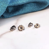 titanium earrings backings