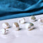 Baroque Pearl Earrings - White Keshi Earrings on Skin Safe Titanium - 10mm
