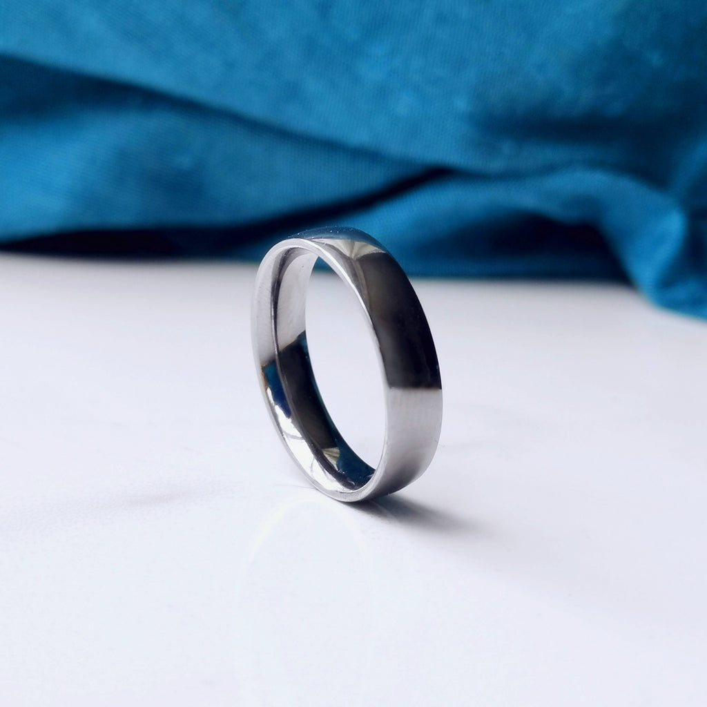 Tantalum Ring - Polished Mens Rings