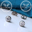 Diamond Stud Earrings - Ethical Diamond and Hypoallergenic Titanium Earrings