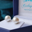 large south sea 8mm pearl earrings