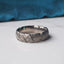 Titanium Wedding Ring -  Rugged Grooved 6mm Wide Band