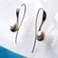 Luxury Titanium 3d printed southsea pearl earrings