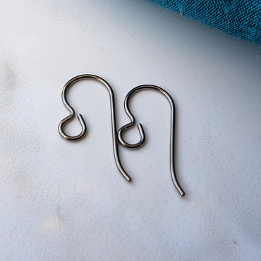 STERLING SILVER earring hooks - add on item