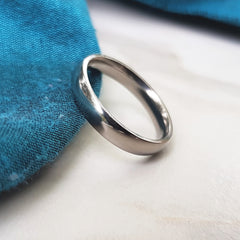 Polished Titanium Ring